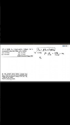 Find Collector current in 35s