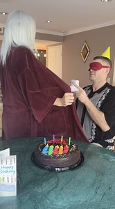 Boyfriend shocked at what's under Girlfriends robe 😱 My boyfriend has been living a lie. It is time to come clean and tell him that the baby I am carrying is NOT his. #baby #surprise #viralvideo #birthday | Nick K