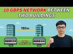 How to Set Up a 10Gbps Fiber Network Between Two Buildings | Easy Step-by-Step Guide