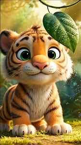 Cutest Baby Tiger Ever! 🐅 Raja's Wild Jungle Adventure! | Pixar-Style Cartoon Short