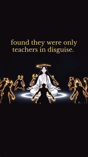 When we stop running from the demons within ourselves and sit with them,