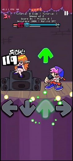 FNF B SIDES MOD TUTORIAL B SIDES GF VS B SIDES BF 💖💛