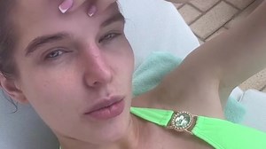Helen Flanagan looks stunning in makeup-free bikini video on family holiday