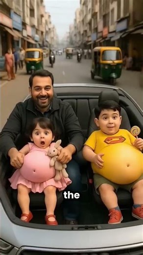 We Pranked Dad With Balloons Under The Shirt 😂