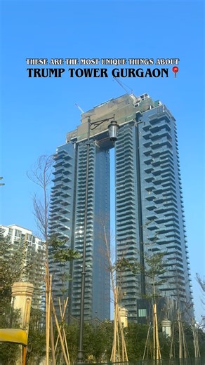 Rameshwar Prasad on Instagram: "Trump Tower Gurgaon📍 A unique feature of Trump Tower Gurgaon is its glass-enclosed, temperature-controlled infinity edge indoor pool, which is reportedly the first of its kind in India. The project also features iconic twin towers with a high-performance, all-glass facade, private elevator access directly into residences, and 22-foot double-height living rooms in select units, 1- India’s first glass-enclosed, temperature-controlled infinity edge indoor pool: This