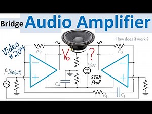 Bridge Audio Amplifier Explained