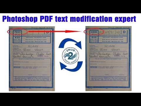 Photoshop PDF text modification expert #Photoshop #PDF #text #modification #expert