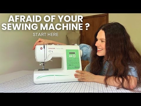 How to Use a Sewing Machine I Step-by-Step for Beginners (Episode 1)