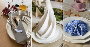 Décoration de table : 12 idées de pliage de serviette