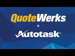 Optional Items on Autotask Quotes with QuoteValet | QuoteWerks