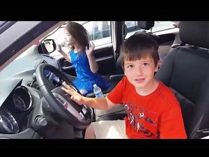 Kid Temper Tantrum Steals Van And Goes To Toys R Us! GROUNDED!