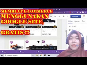 MEMBUAT E-COMMERCE MENGGUNAKAN GOOGLE SITE, GRATIS !!! (GOOGLE SITES PART 1)