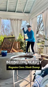 Before the glamour, there’s always the grind! ✨ My Gulf Coast Woman cover shoot may look effortless, but trust me—no one’s house is magazine-ready without some serious elbow grease. After our record winter freeze, Micah and I got to work clearing, scrubbing, and freshening up the porch. Mardi Gras may be wrapping up, but with winter finally on its way out, it’s the perfect time to reclaim our outdoor spaces! A little effort goes a long way—because even the most beautiful moments start with a lit