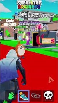 TOUT les CODES SECRETS Halloween Steal the Brainrot Fortnite #shorts