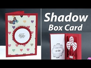 How to Make A Shadow Box Card | DIY Craft Idea | Video Tutorial