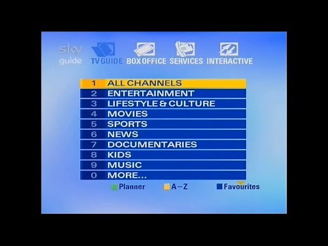 Sky EPG Music 2005-2007
