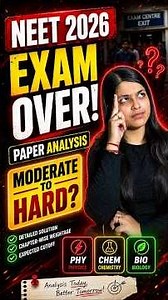 NEET 2026 Detailed Paper Analysis: Physics Tough, Biology Easy, Expected Cutoff Kya Hoga?