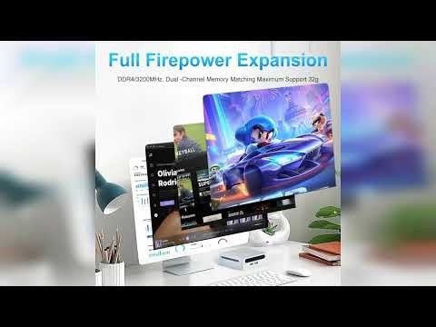 Review: Mini PC AMD Ryzen 7 5700U Mini Computers Up to 4.3GHz 8c/16t, 16GB DDR4, 512GB SSD & M...