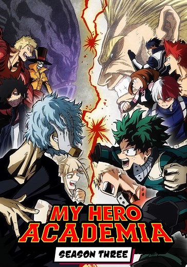 My Hero Academia Season 3 - watch episodes streaming online