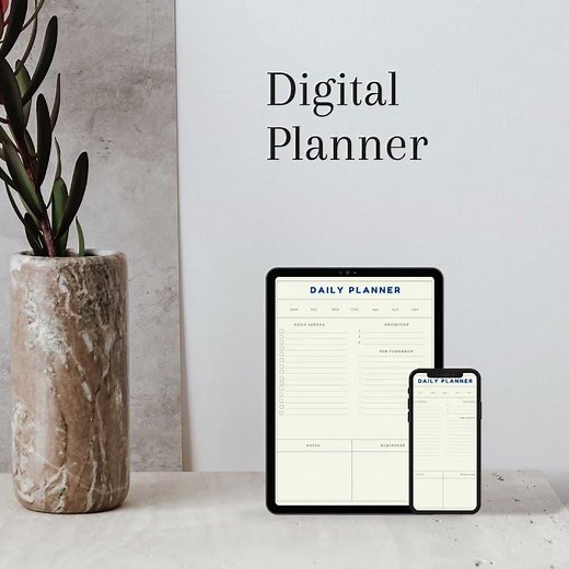 Daily Planner Digital Printable