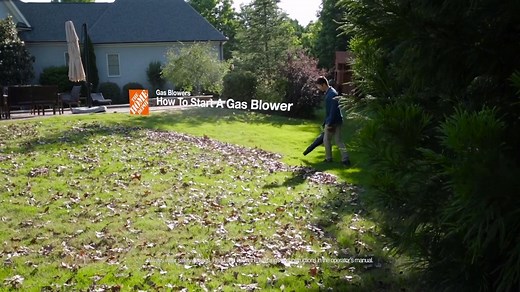 How to Start a Gas Leaf Blower