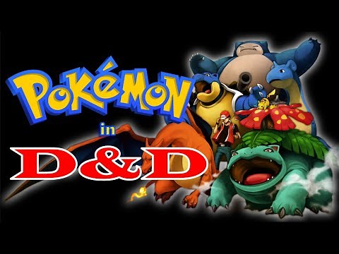 How to build Pokemon in Dungeons and Dragons (D&D 5e)