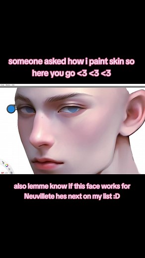 Skin Rendering Tutorial | Digital Art Reference