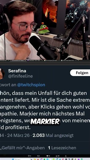 Unfall für Fame nutzen?! #streamfail