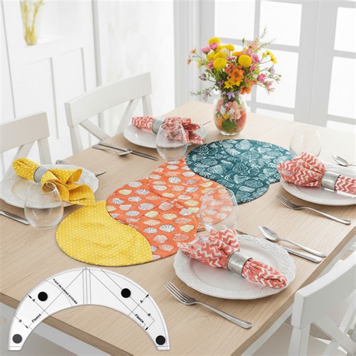 Try this unique technique for a quick tablerunner with no quilting, no hand sewing, and no binding.You can Make it longer or shorter with our Template. | Ccsquilt | Facebook