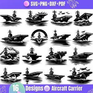 High Quality Aircraft Carrier SVG Bundle, Aircraft Carrier Dxf, Aircraft Carrier Png, Aircraft Carrier Vector, Aircraft Carrier Clipart - Etsy