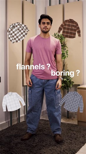 Tones Fashion | whoever said flannels are boring, didn’t know how to style them 👀 #fyp #viral #trendy | Instagram