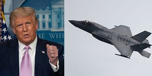 Trump still seems to think that stealth planes are literally invisible