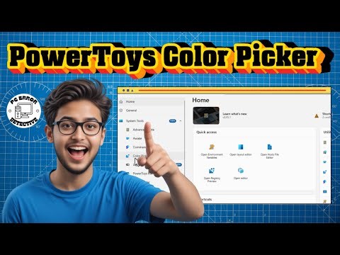 How To Get Color Picker On Windows With Powertoys | Screen Color Tool (2026)