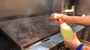 How to clean a flat top grill, restaurant-style