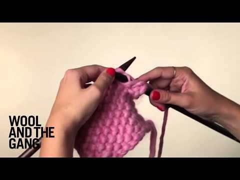 How To Knit The Linen Stitch