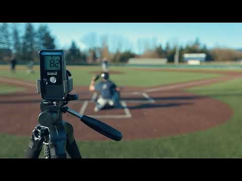 Pocket Radar Baseball / Set Up: Pitching from Mound with Radar Behind Catcher
