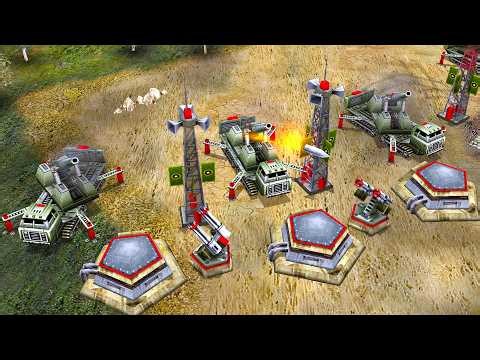 China Boss Challenges The Ghost Army of Prince Kassad | C&C Generals Zero Hour - Challenge Map