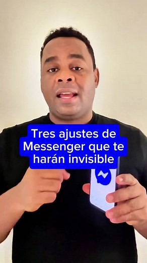 Ajustes de Messenger para Ser Invisible en Facebook