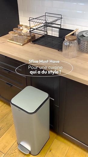 Aujourd’hui, on s’attaque au rangement de la cuisine ! Et vous, quels sont vos indispensables ? #5five #SimplySmart #cuisine