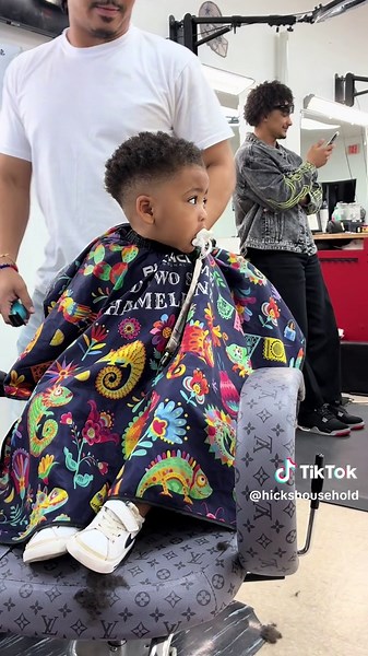 Ace's First Peaceful Haircut Experience