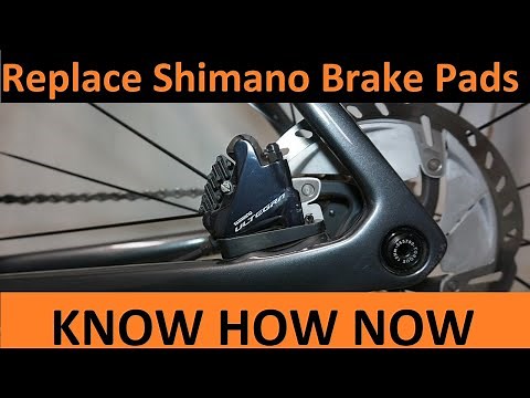 Replace Shimano Disc Brake Pads