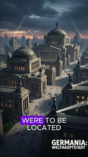 Germania: Hitler’s Unreal Mega-City Dream for Berlin #historyshorts #historyreels #ww2