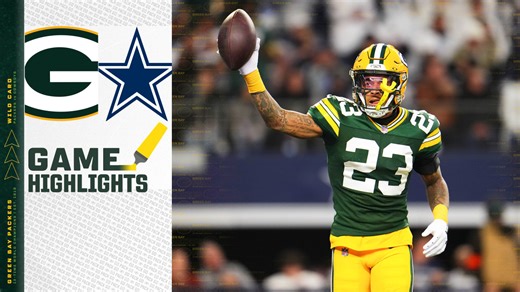Jaire Alexander intercepts Dak Prescott | Packers vs. Cowboys