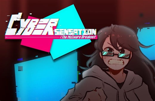 全流程!【FNF模组】Cyber Sensation:Malware Breakout(取消制作) 官方游玩