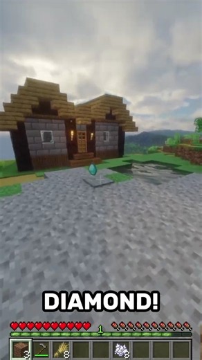 Minecraft: That Was Close... 😖 (world's smallest Violin) #minecraft #shorts