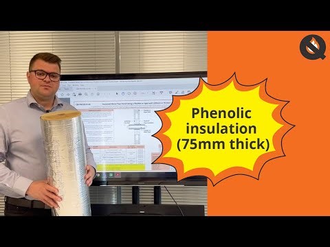 Firestopping Tested Detail: Insulated Metal Pipe Penetrating a Flexible or Rigid Wall (QuelCoil)