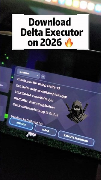 Delta executor mobile Download & Install New update (v2.725) 2026🔥