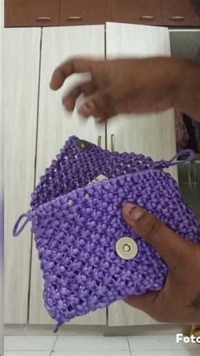 macrame handmade money bag
