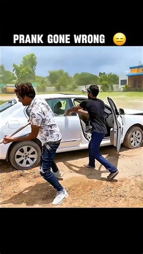 Gadi Tod Di | Prank Gone Wrong | Mr Indian Hacker #shorts