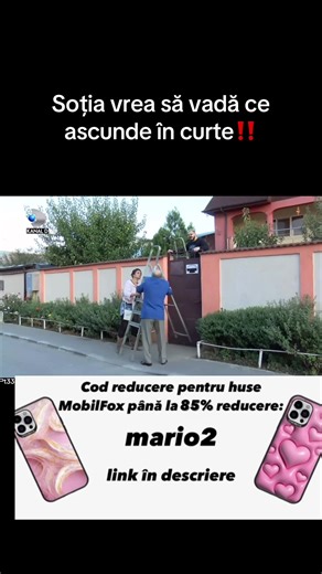 Ia-ți cele mai rezistente huse MobilFox cu codul de 85% reducere: mario2 #incautareaadevarului #incautareaadevaruluikanald #sotie #amant #gelozie